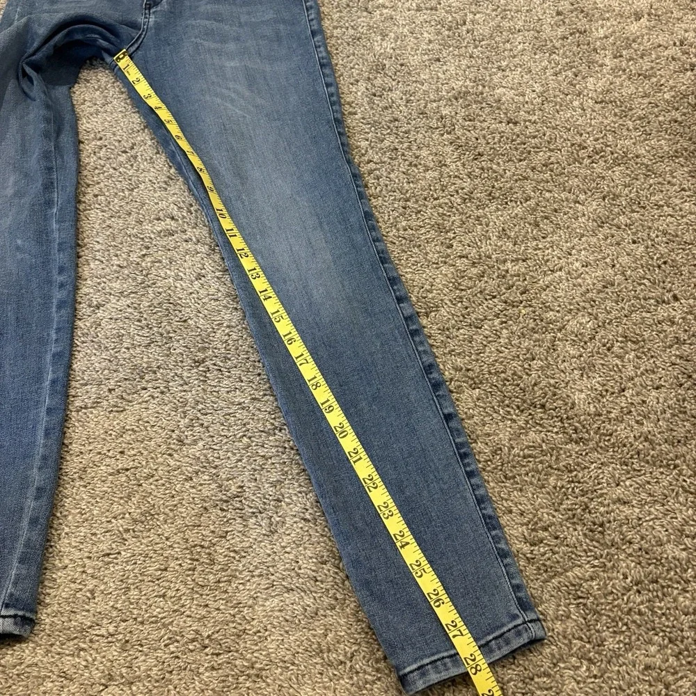Mott & Bow Jeans Womens 26x28 Fits 28x28 Light Mid-Rise Skinny Stretch Denim